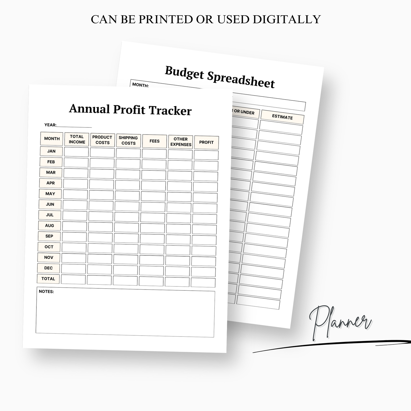 Budget & Finance Planner, Financial Tracker, Expense Organizer, Money Management Journal, Budgeting Gift, Financial Goals Journal Savings