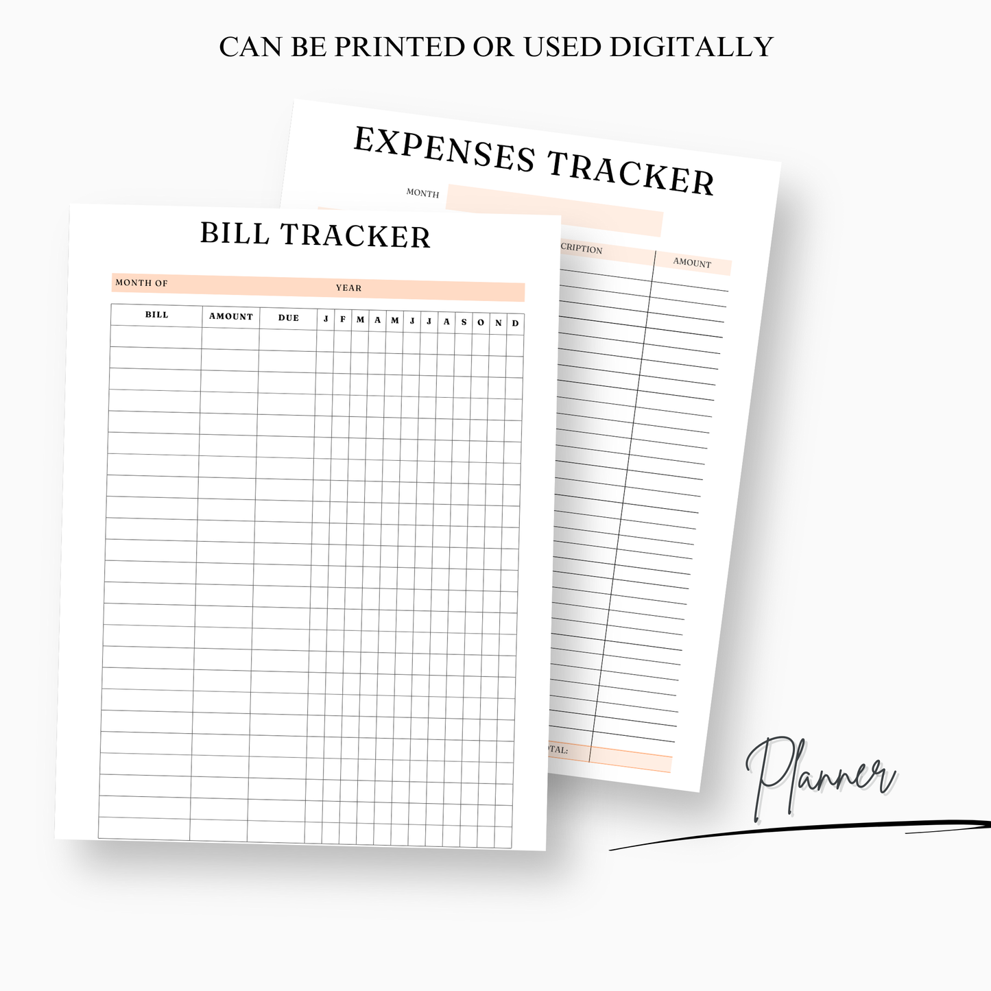 Household Management Planner, Daily Planner Organizer, Family Planner Notebook, Home Organization Tool, Planner Gift, Budget Tracker