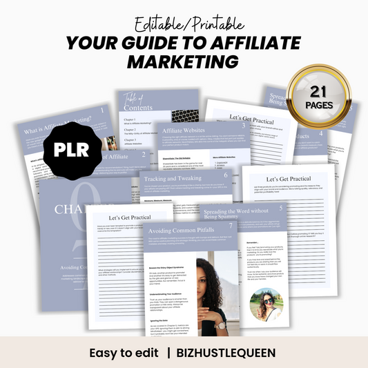 Your Guide to Affiliate Marketing – Step-by-Step Passive Income Strategies (Instant Download)