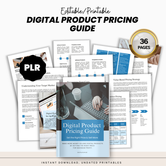 Digital Product Pricing Guide – Profitable Pricing Strategy for Etsy & Online Business
