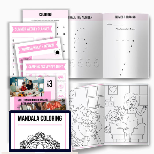 PLR Kids Learning Bundle – Printable Activities, Homeschool Tools & Educational Content